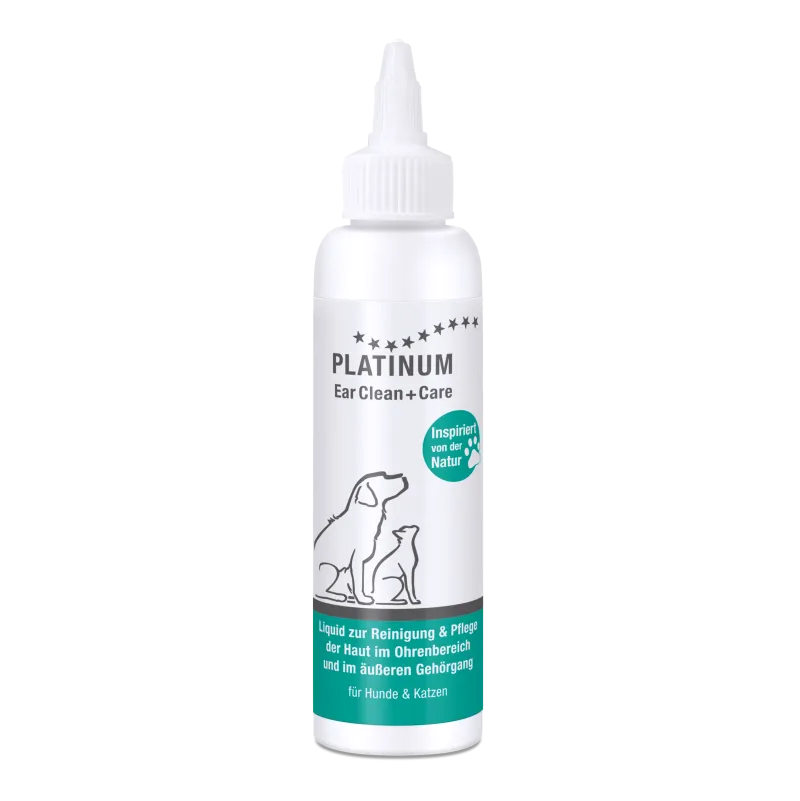 Platinum EarClean+Care ausų valiklis šunims ir katėms