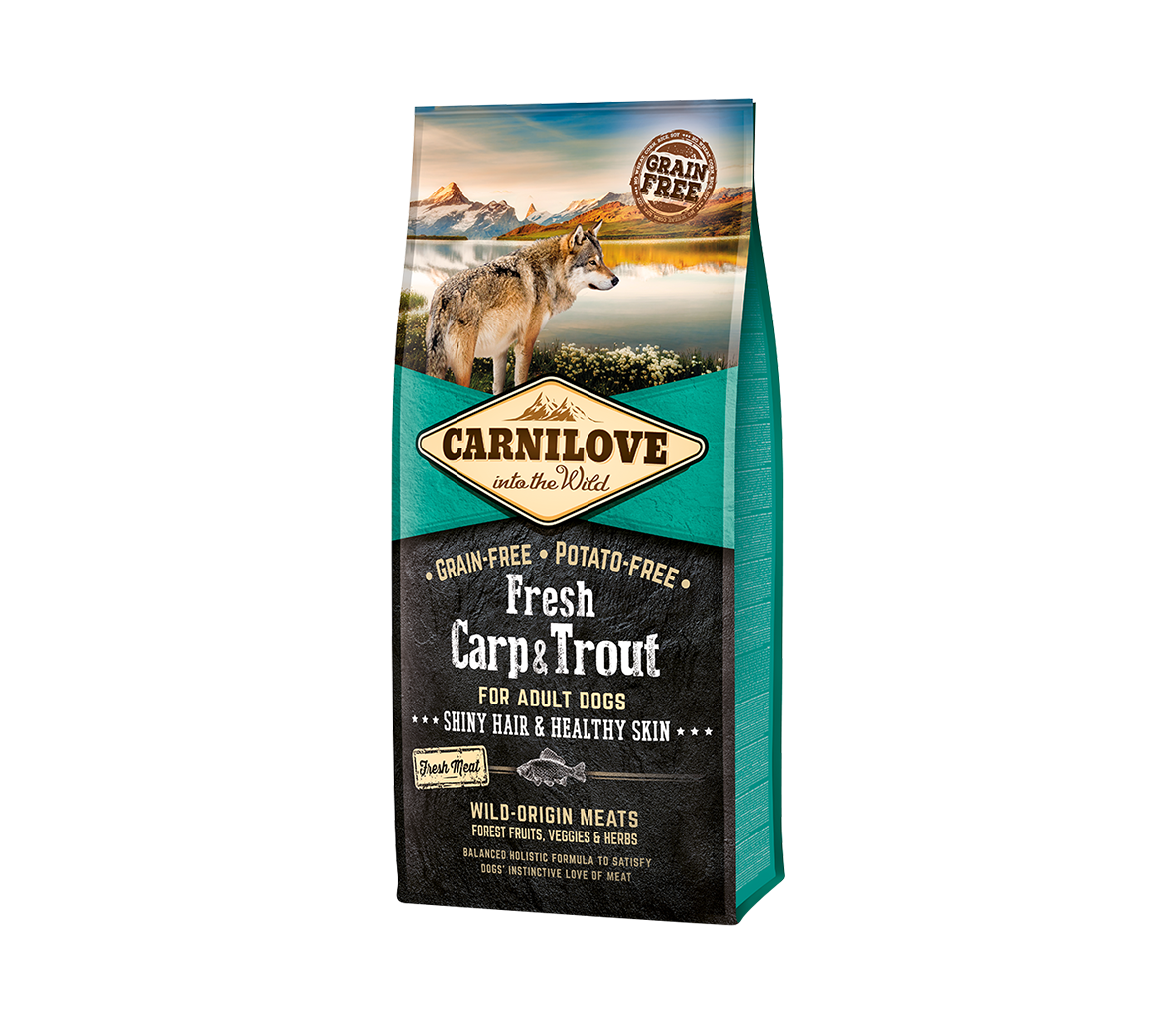 Carnilove Fresh Carp&Trout for Adult s.m. šunims 12kg
