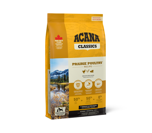 ACANA Classics Prairie Poultry sausas maistas šunims 2 kg su paukštiena