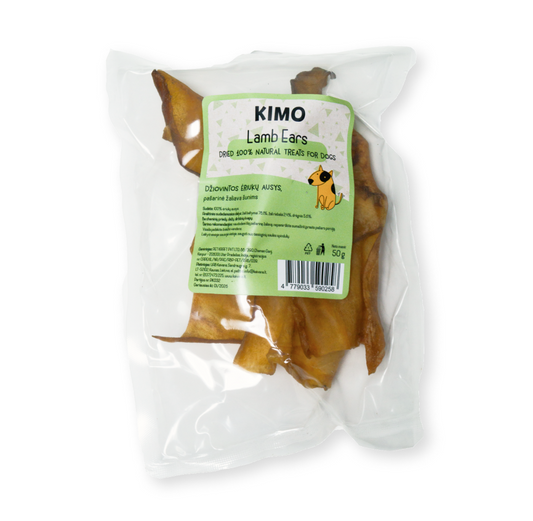 Kimo skanėstas džiovintas ėriukų ausys 50 g