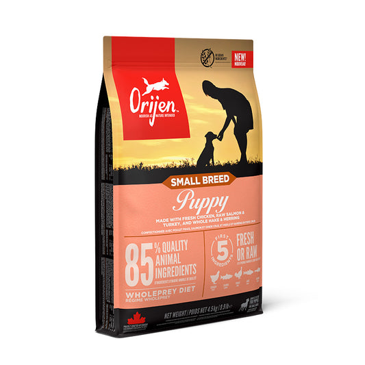 Orijen Small Breed Puppy sausas maistas šuniukams 4,5 kg