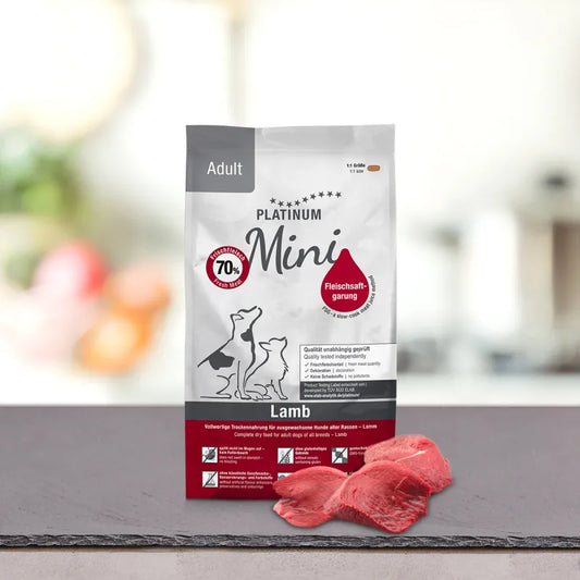 Platinum Adult Mini sausas pašaras mažų veislių šunims su ėriena