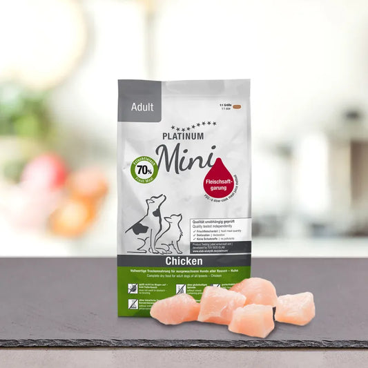 Platinum Adult Mini sausas pašaras mažų veislių šunims su vištiena