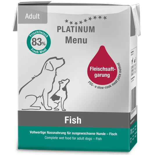 Platinum paštetas su žuvim suaugusiems šunims