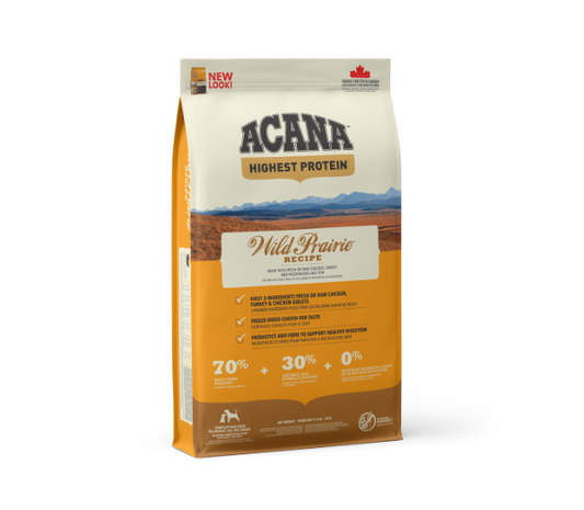 ACANA Wild Prairie sausas maistas šunims 2 kg su paukštiena
