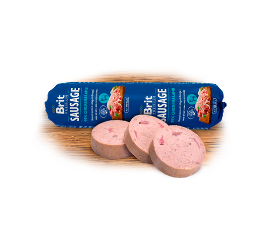Brit Premium dešra šunims Chicken&Lamb 800 g