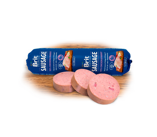 Brit Premium dešra šunims Chicken& Rabbit 800 g