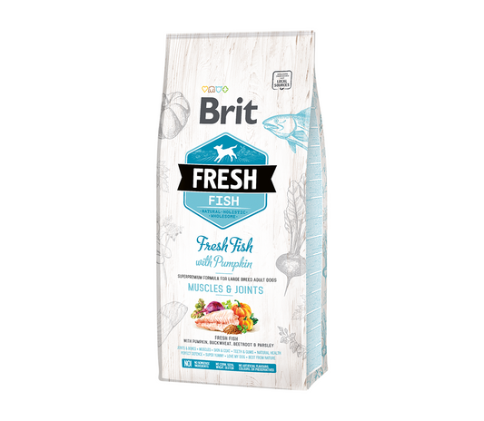 Brit Fresh Fish with Pumpkin Adult Large s.m. šunims 2,5 kg