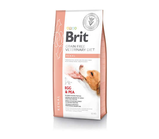 Brit GF Veterinary Diets Dog Renal s.m. šunims 2 kg