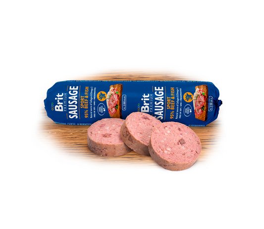 Brit Premium dešra šunims Beef & Fish-Sport 800 g