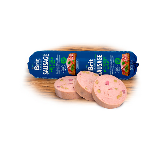 Brit Premium dešra šunims Turkey Pea 800 g